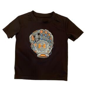 Under Armour Baseball Glove Tee - Size 2T - Excellent!